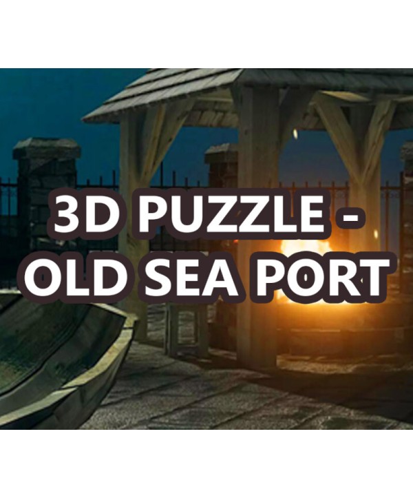 3D PUZZLE - Old Sea Port  Steam Key GLOBAL